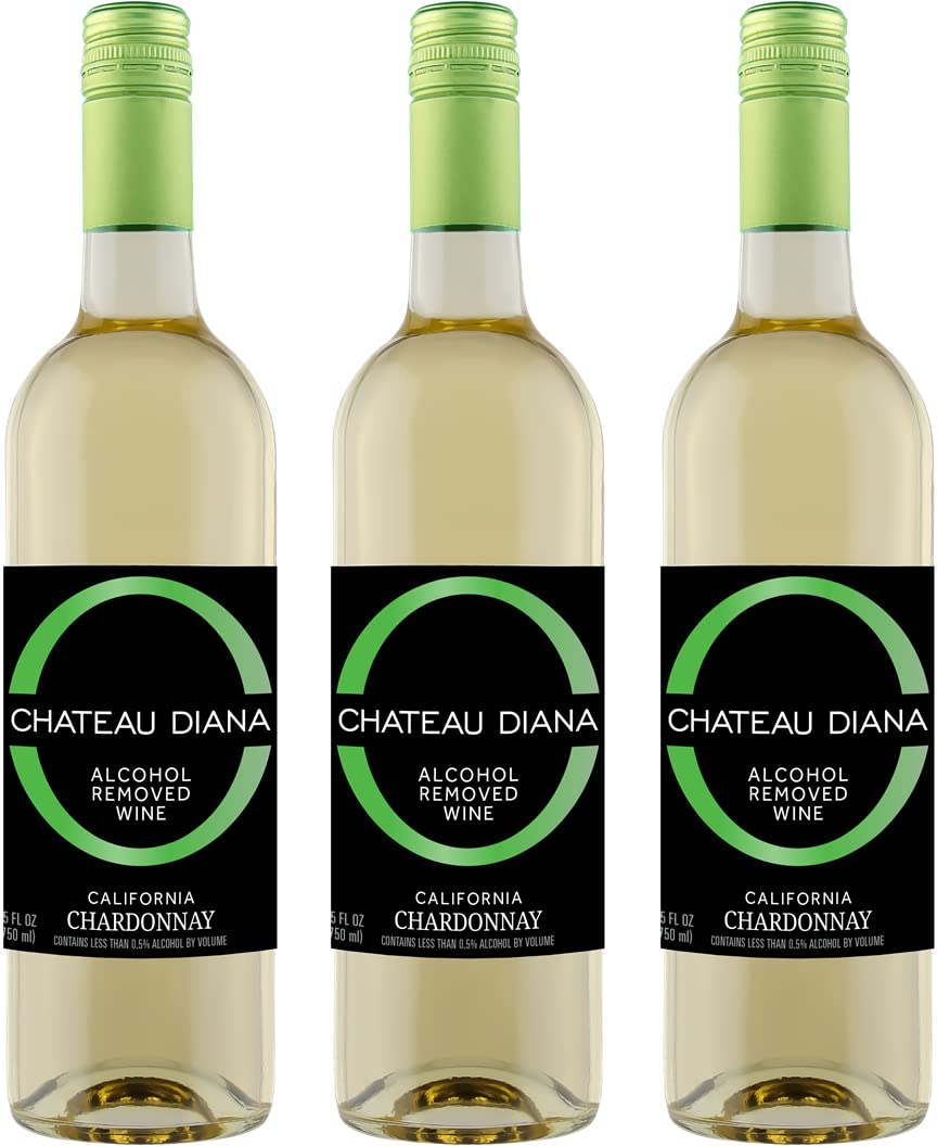 Chateau Diana Zero Alcohol California Chardonnay (3x 750 ml.)