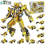 STEM Building Toys for Kids, 573 PCS Robot Building Toys 25-in-1 STEM Construction Learning Building