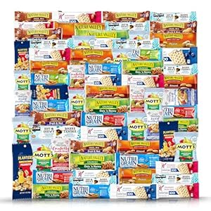 Healthy Snacks, Care Package 67 Count Premium Healthy Mixed Snack Box & Snacks Gift Variety Pack – Great for Home, Lunches, Work, Grab and Go, Office, Meetings, – Breakfast Bars, Bulk Granola Bars, Snacks