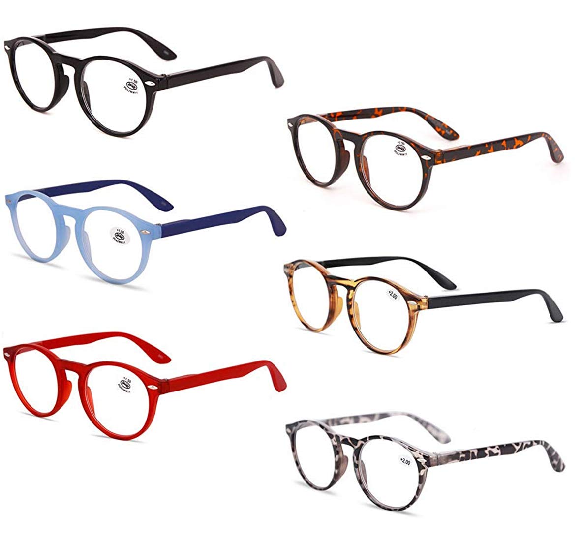 MIGOO Lesebrillen Anti blaulicht Damen Herren Computer Lesebrille Augenoptik Flexibel Lesehilfe Sehhilfe Arbeitsplatzbrille Anti Blue Rays Leser Brille