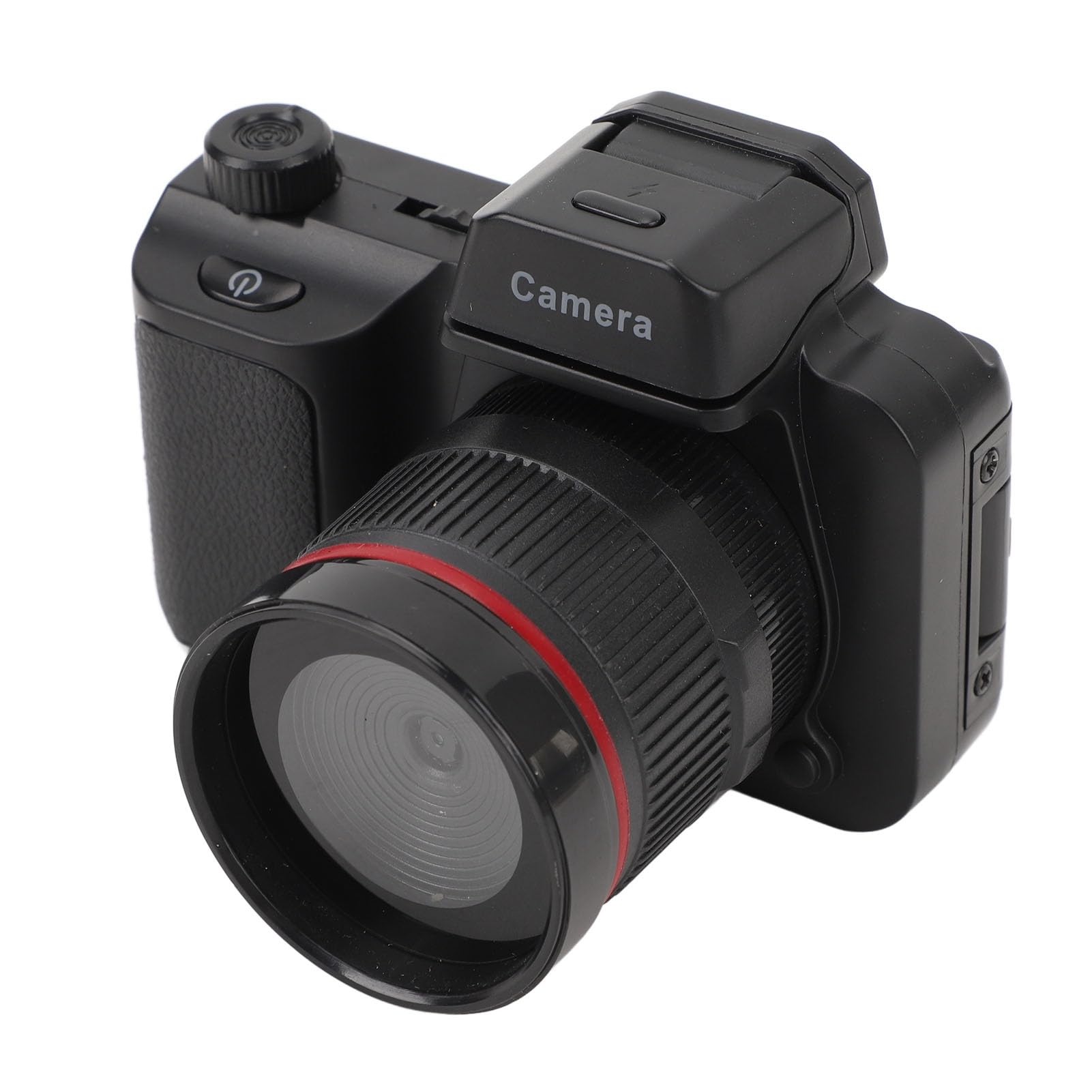 Fotocamera Digitale con Schermo Ribaltabile da 2,2 Pollici, Fotocamera Digitale 4K 16MP con Zoom Ottico 16X, Fotocamera Digitale Ricaricabile Videoregistratore Grandangolare 4K