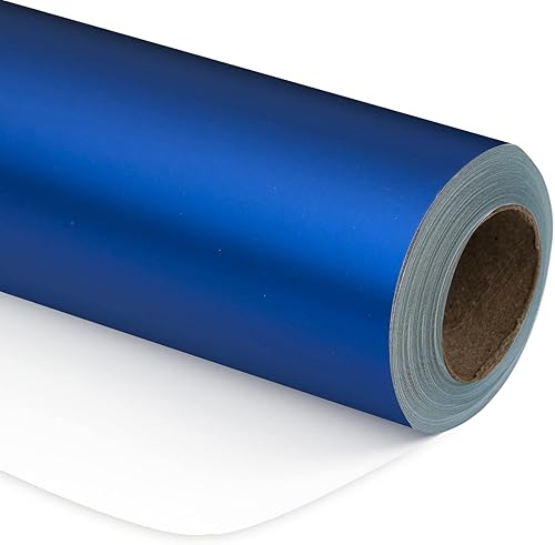 Vista 31 de RUSPEPA Papel de regalo metálico blanco roto, papel mate de color sólido, perfecto para bodas, cumpleaños, Navidad, baby shower, 17 pulgadas x 32.8