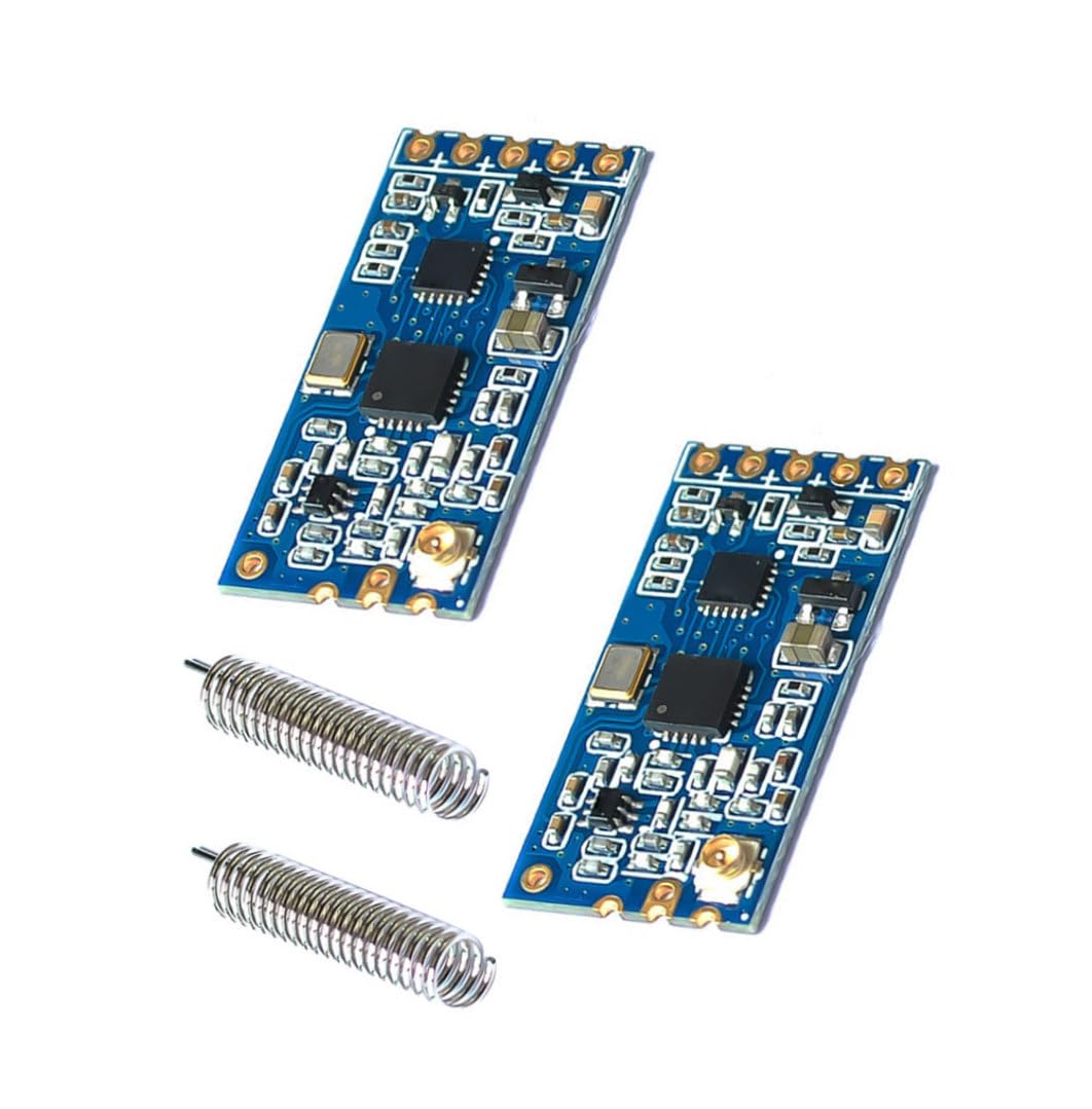 2PCS Module de Port série sans Fil 433MHz HC-12 SI4463 SI4438 1000m Transmission DE Distance