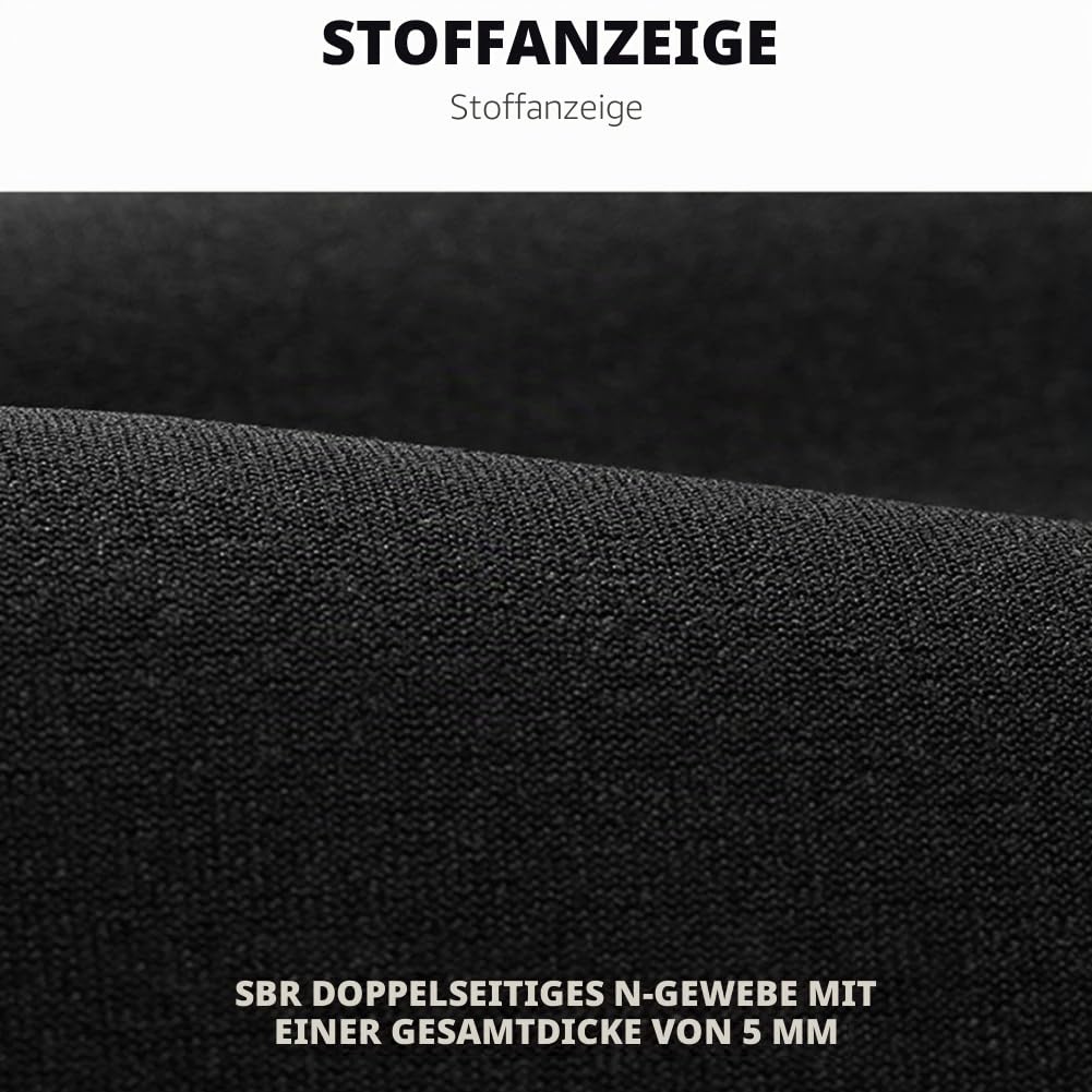 5Mm Neoprenanzug Für Damen Und Herren, Mit Frontreißverschluss, Kapuze, Ideal Zum Freitauchen, Schnorcheln, Surfen, Kanufahren Und Tauchen