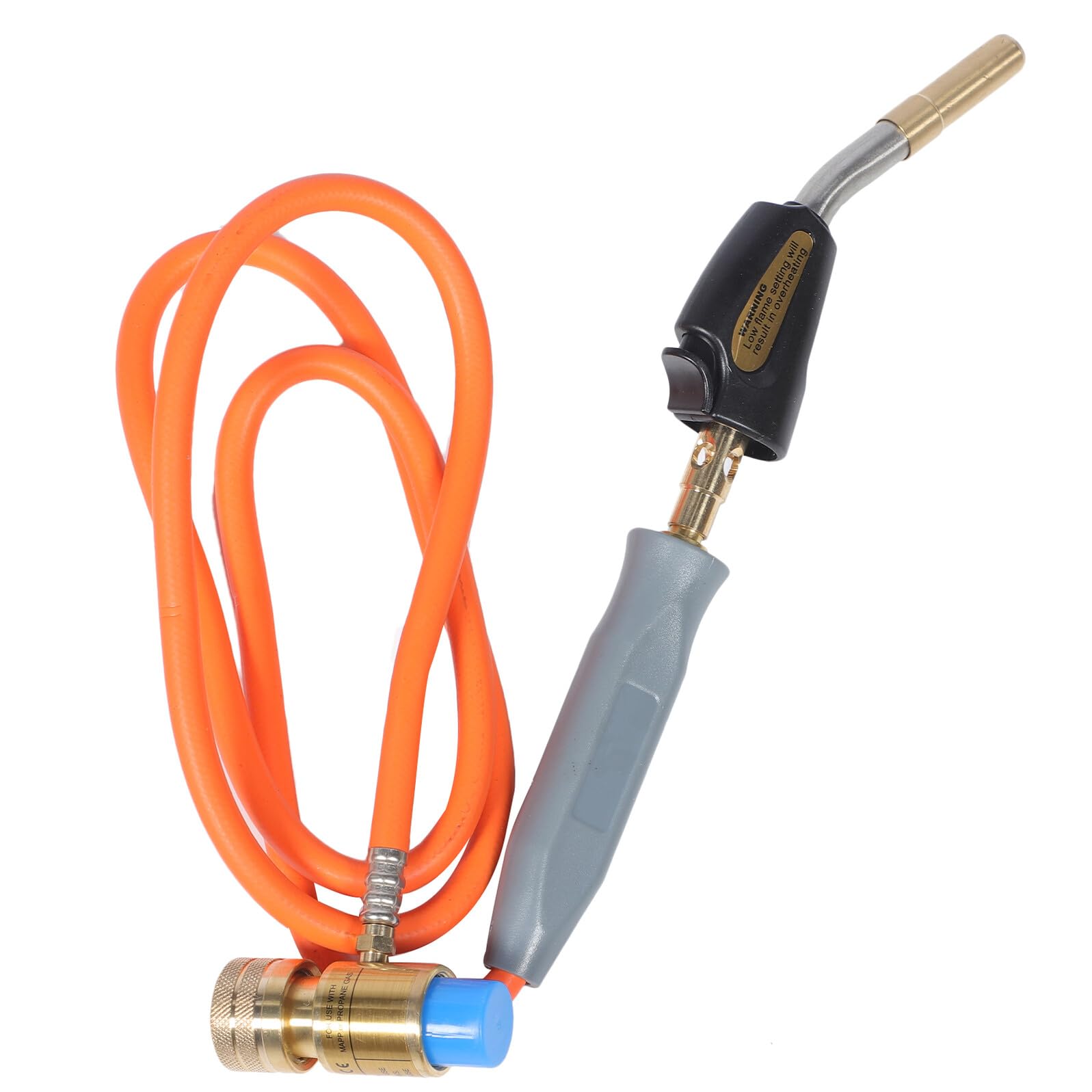 Soplete de Gas Portátil para Soldadura con Ignición Electrónica Manguera de Alta Presión de Presurizada para Fontanería y Reparación