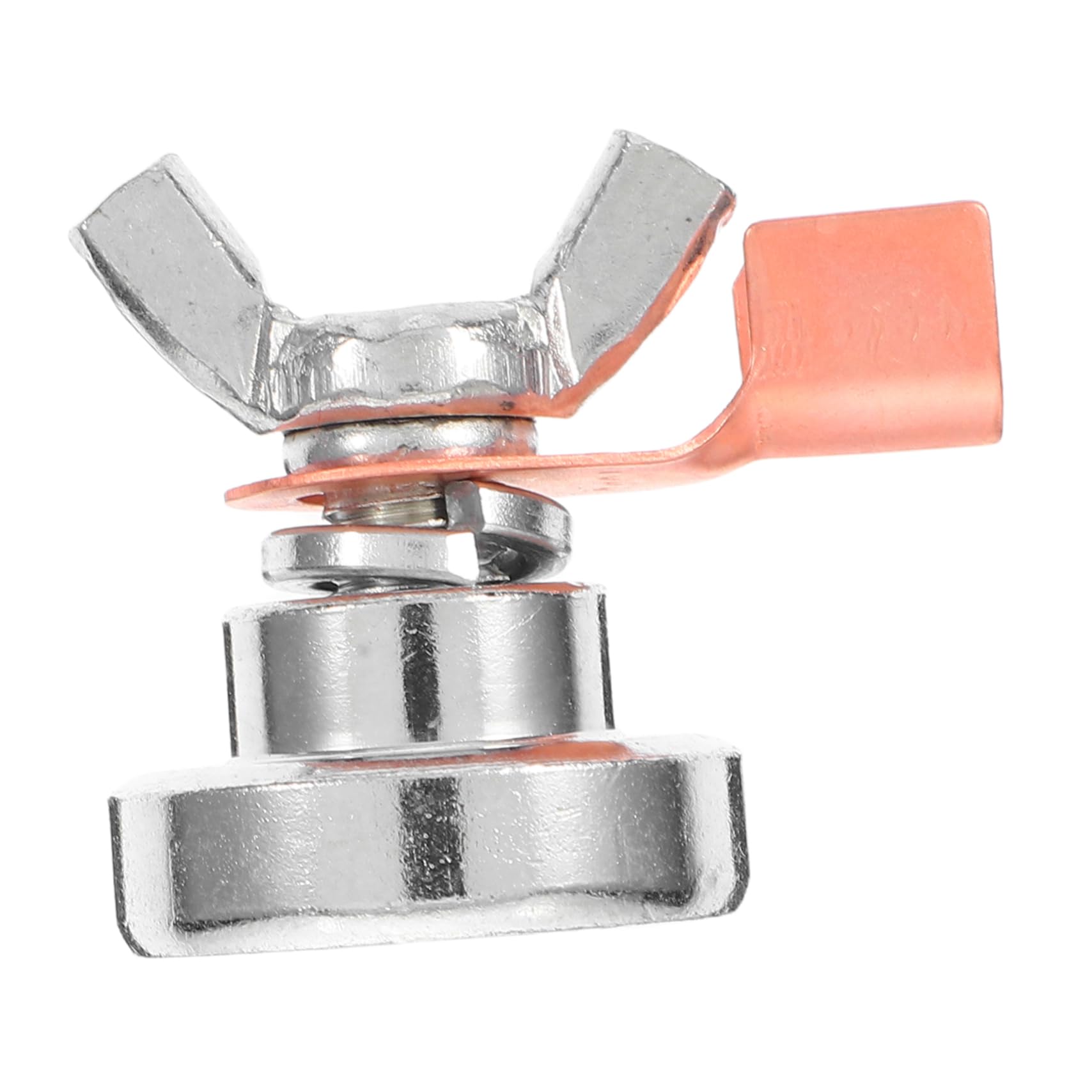 Cabilock Magnetic Welding Ground Clamp for Secure Attachment to Metal Rods and Welding Tables Heavy Duty Grounding Clip for Stable Electrical Connections and Interference Prevention