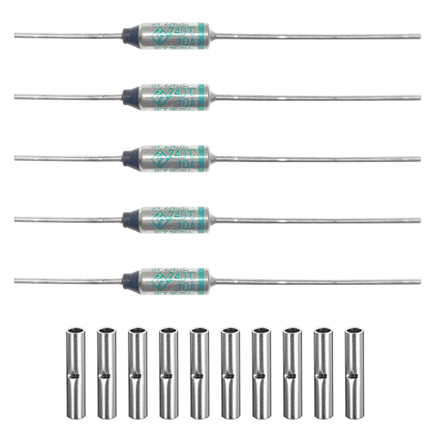 Yoiilnz (Pack of 5 pcs) SF240E SEFUSE 10A 250V(Compatible with 110V ...