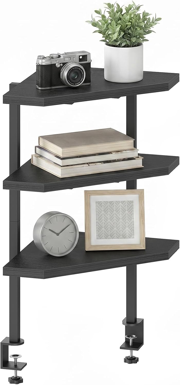 Detailed view of the MAHANCRIS Desk Shelf DSBK5501 with items