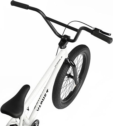 Vista 15 de Freestyle BMX Bike, 20 Inch Yaphet Bicycle for Teen Beginner and Adult Riders, Bike with Hi-Ten Steel Frame, Multiple Colors Negro