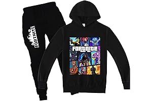 Fortnite Clothes Boy's Pullover Hoodie Jogging Pants 2 Pieces Tracksuit Clothing Set...