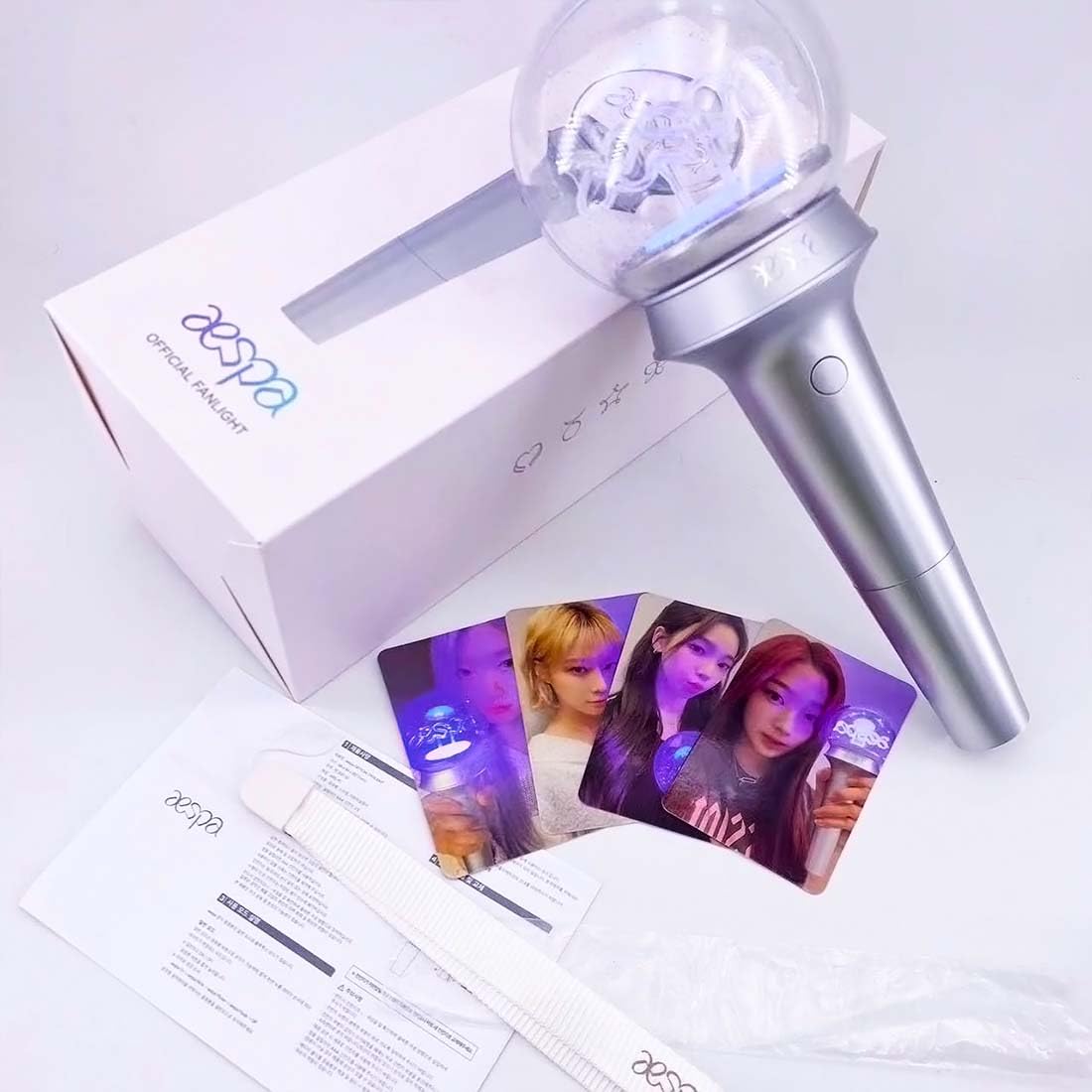 HYUNLAI Aespa Light Stick，Concert Atmosphere Official Light Stick