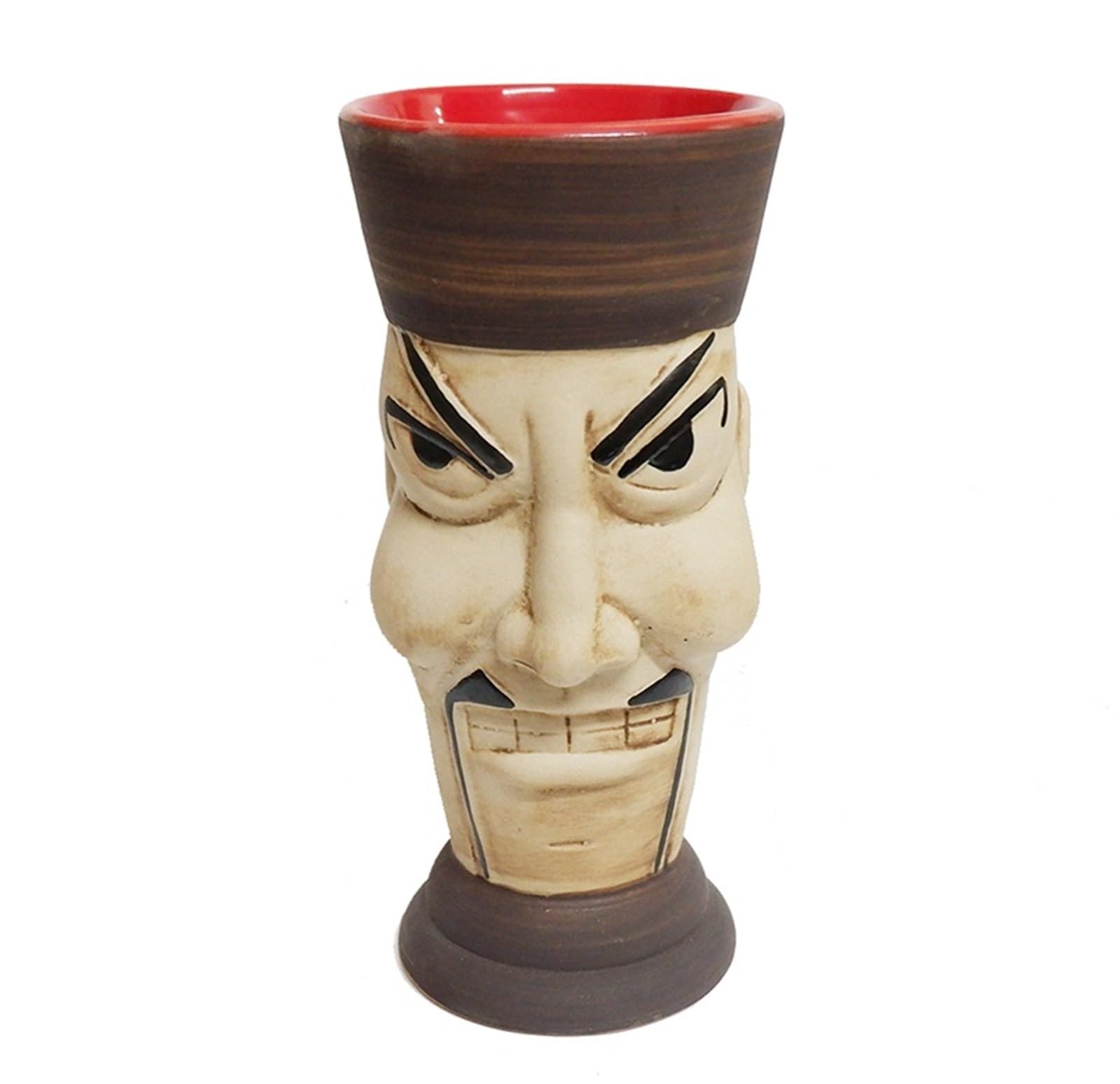 Orbiba White Totem Cocktail Mugs 1Pcs Cocktail Cup Beer Beverage Mug Wine Mug Ceramic Mugs