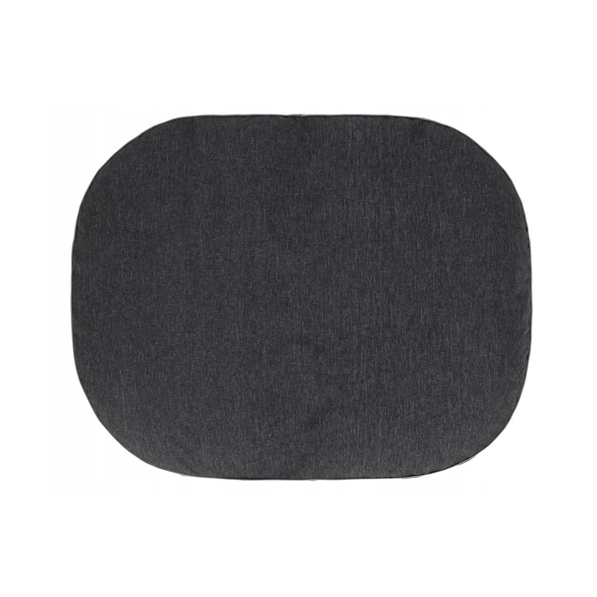 millybo OVAL Hondenmatras, hondenbed voor kleine, middelgrote en grote honden, robuust, waterdicht hondenkussen, behaaglijk schuim dierenbed, outdoor en wasbaar (M - M - 70 l x 50 B x 15D cm, bruin