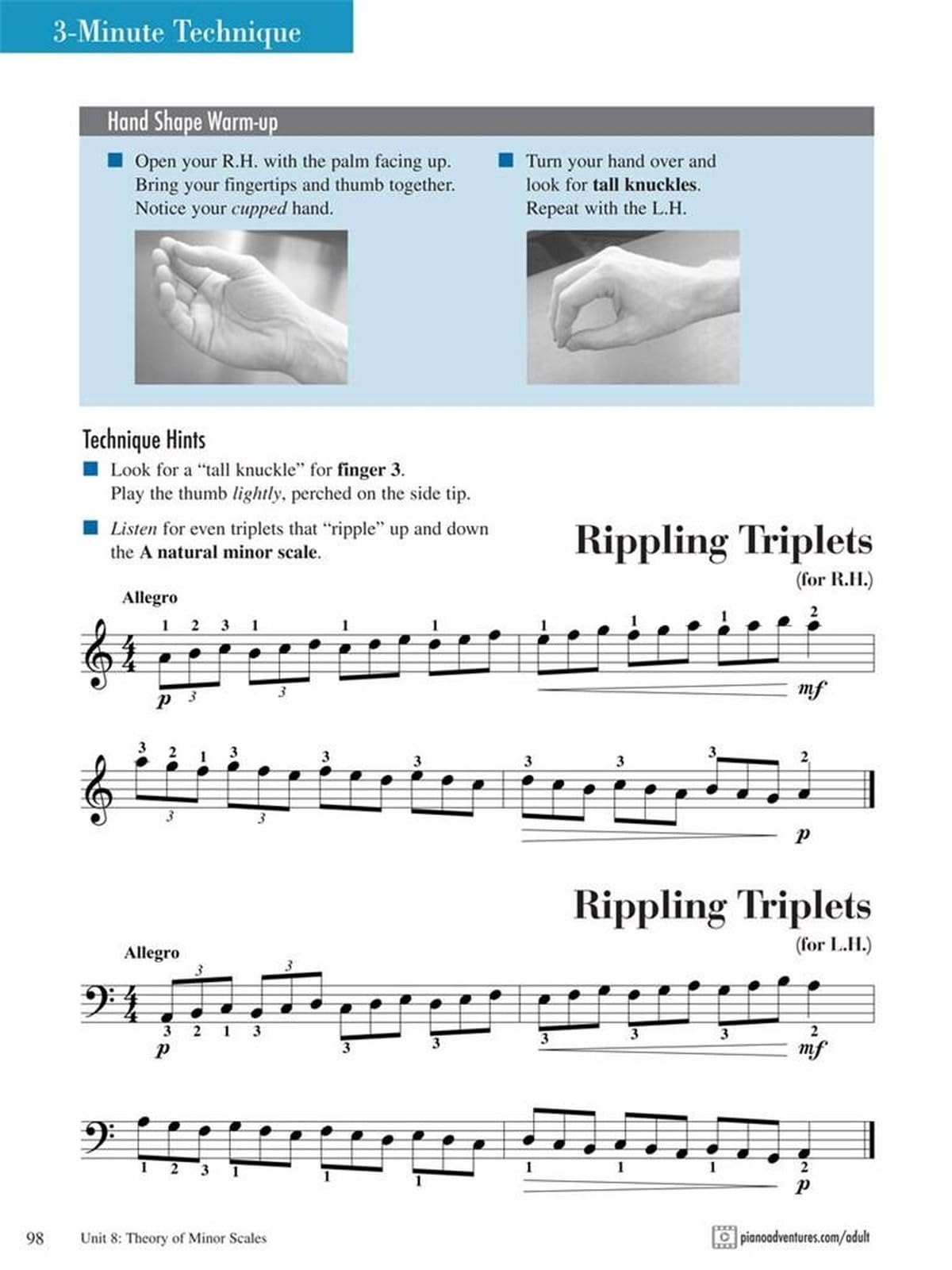 Adult Piano Adventures: All-in-One Course - Book 2 | Piano Method Book for Adults with Audio/Video CD, DVD | Sheet Music Songbook for Chords Scales Pedaling | Faber Piano Instruction Book — Amazon image 6