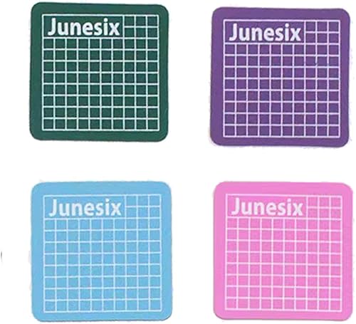 4 piezas de mini almohadilla de corte autocurable para manualidades, pequeña alfombrilla de corte antideslizante para álbumes de recortes,