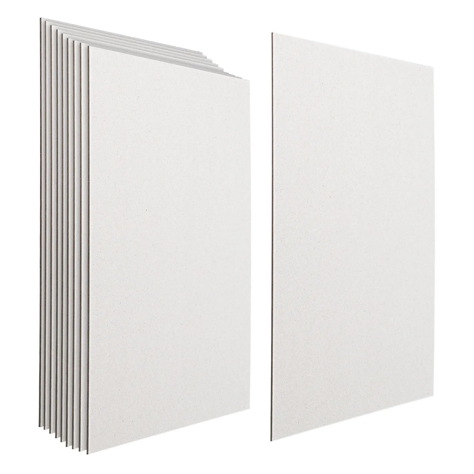 50 Sheets Scrapbook Packaging Cardboard Chipboard for Crafts Shipping Pads Paper for Crafts Origami Art