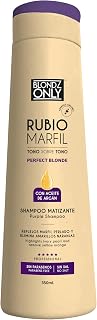 Purple Shampoo Rubio Marfil Ivory Blonde with Argan Oil Perfect Blonde (Perla Beige) 350ml (11.8oz)