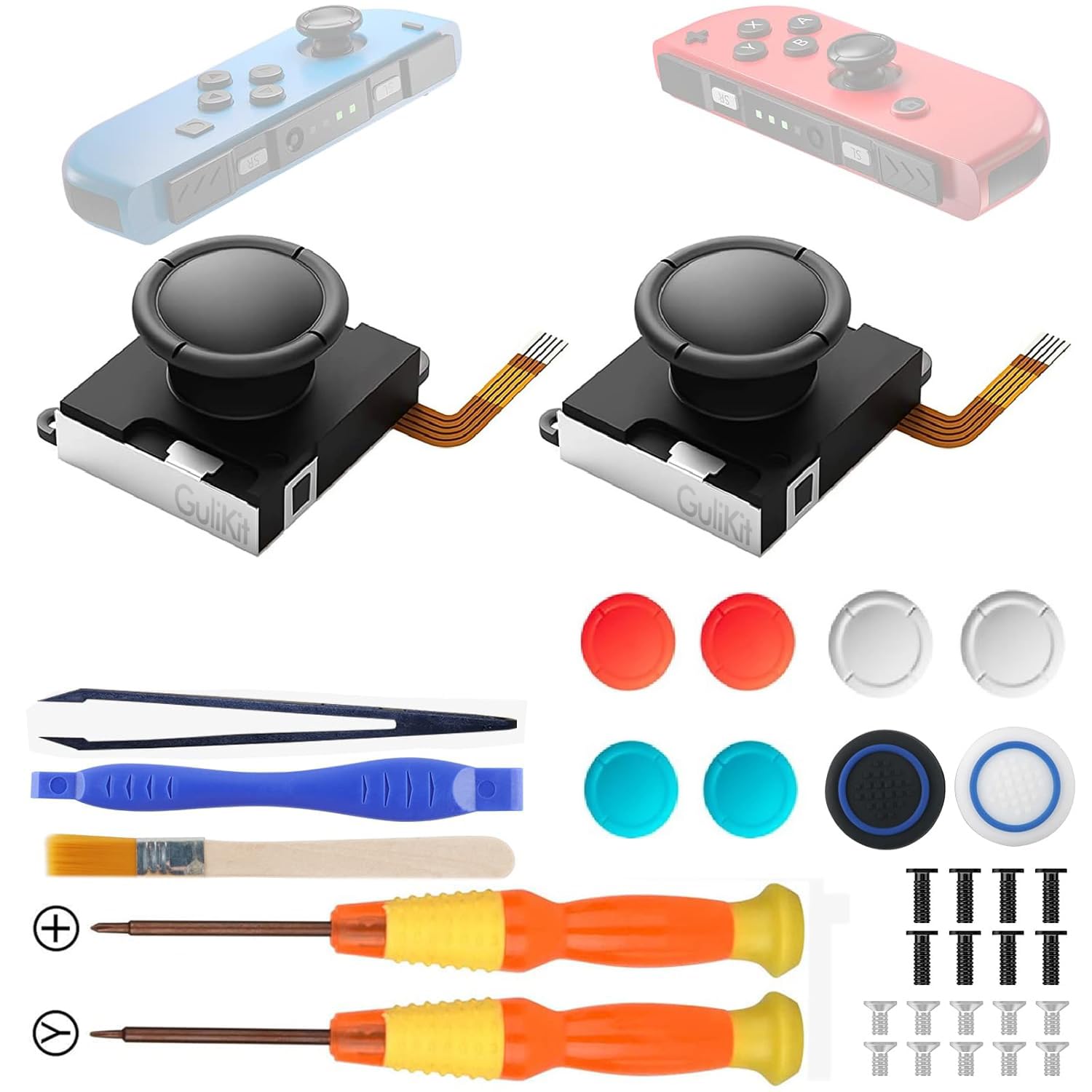Amazon.com: GuliKit TMR Joycon Joystick Replacement, Updated