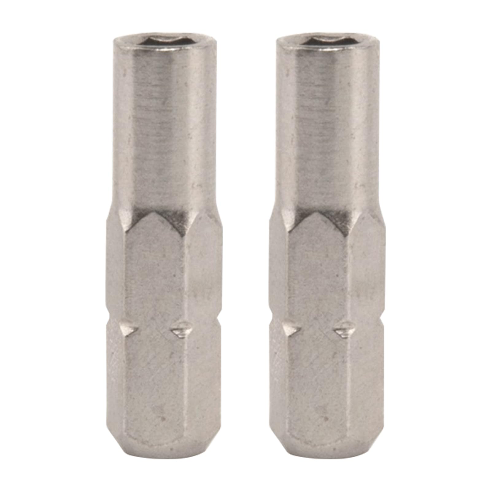 2 Stück Magnetische Bit-Adapter 1/4" Auf 4 Mm – Sandgestrahlt, Für Schraubendreher & Akkuschrauber