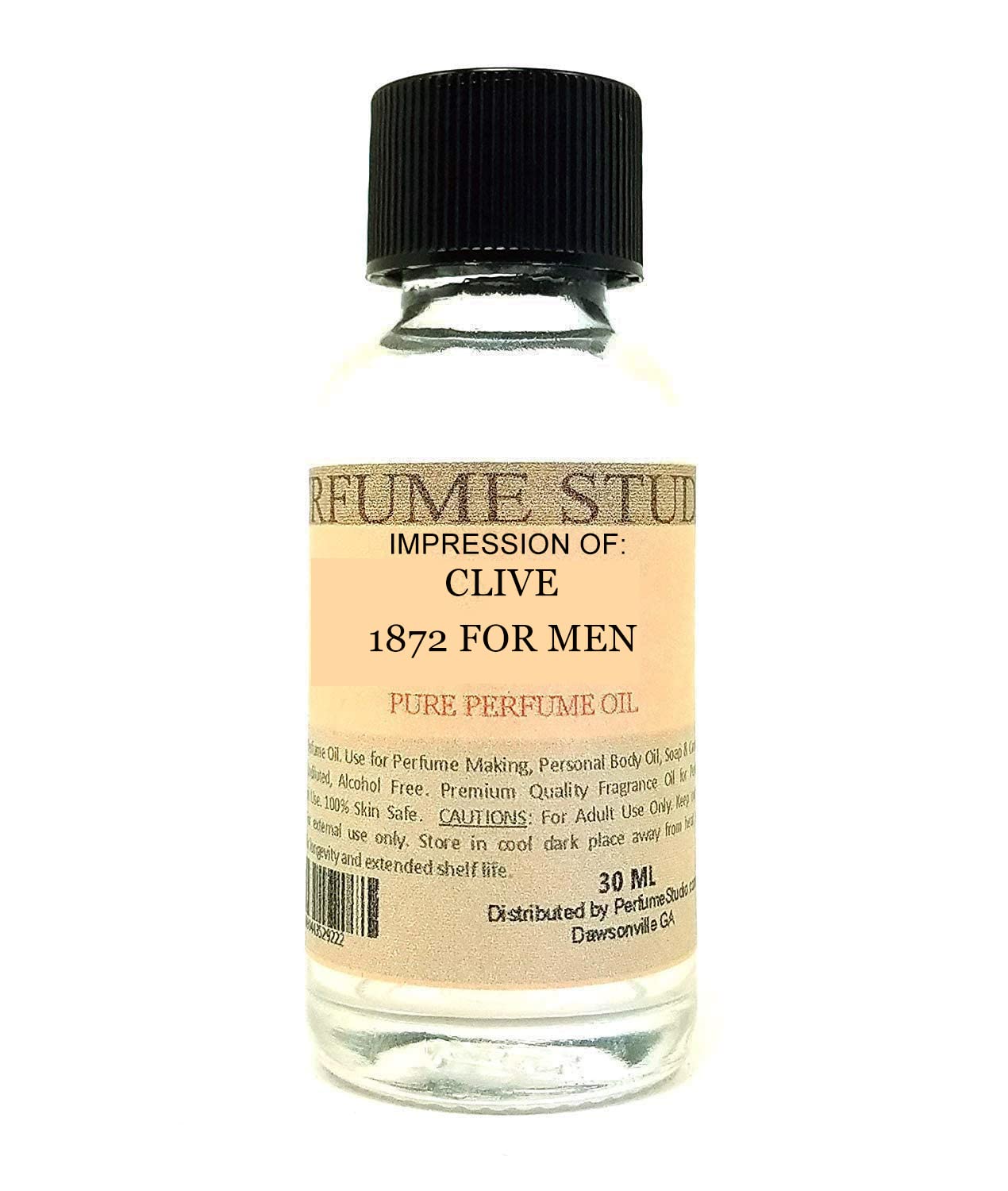 Perfume Studio100% Pure Fragrance Oil Impression Compatible with: (Clive 1872 Men, 1oz)