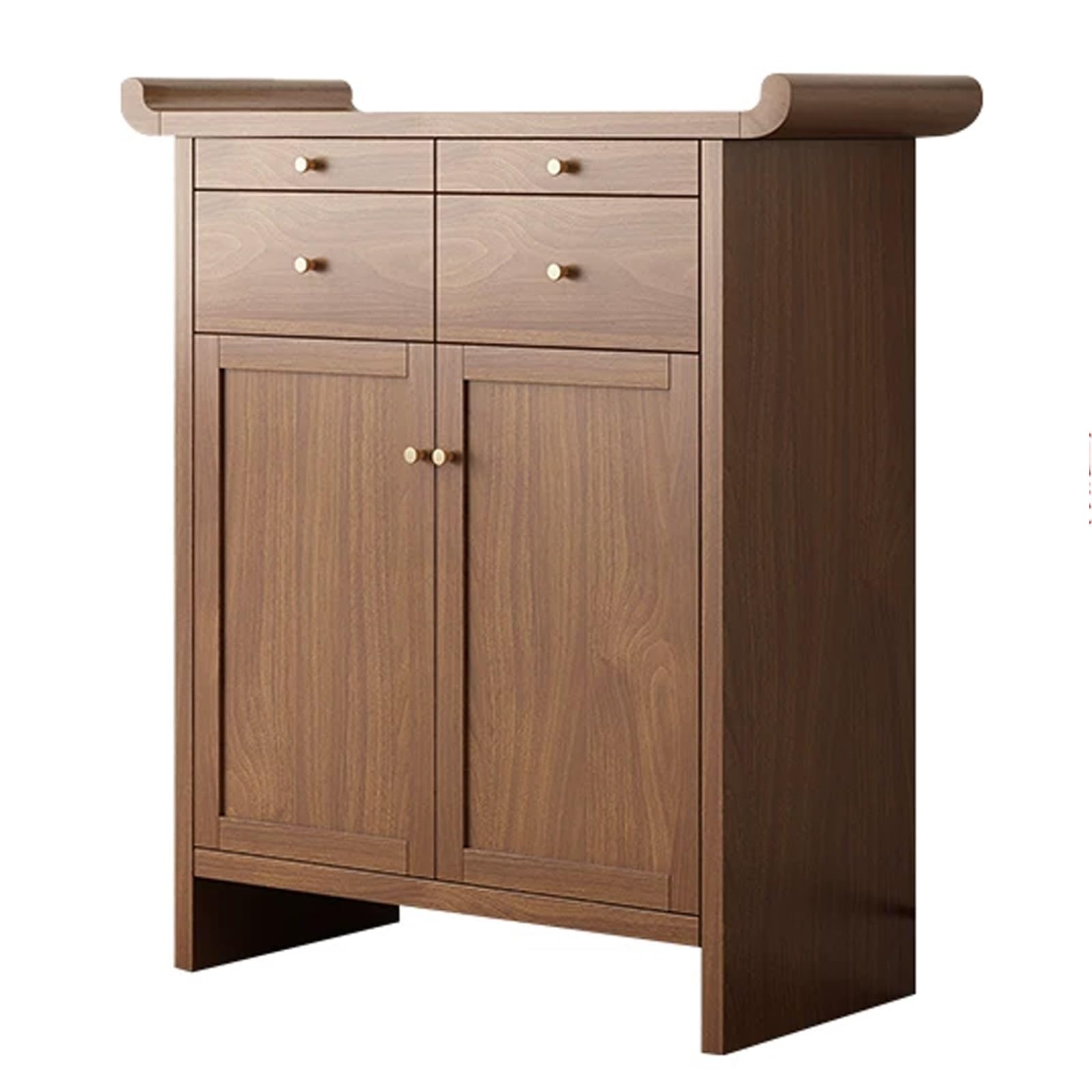Armadietto da meditazione in legno, con cassetto portaoggetti da altare con ripiano regolabile, tavolo spirituale per esporre incenso, perfetto per casa o ufficio