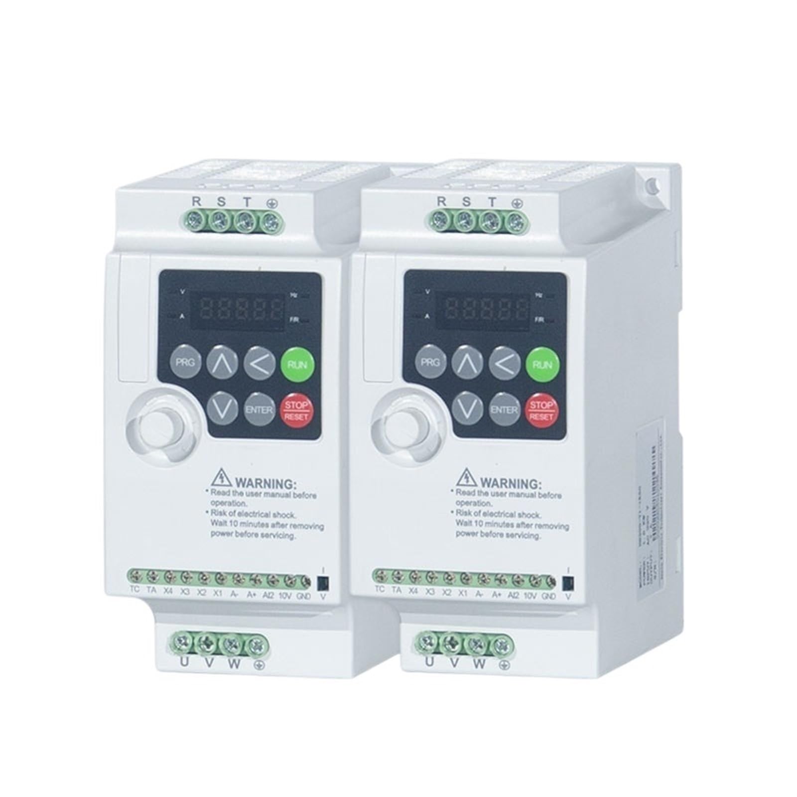 QEFHSVVZE Mini VFD 220v Inverter 0.4/0.75/1.5KW Frequency Converter 1ph or 3ph 220V Input and 220V Output Variable Frequency Drive(0.75kw)