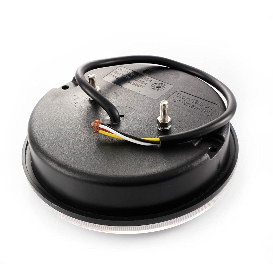 2 Pilotos Traseros Universales LED 12 V 24 V para Camión, Chasis Remolque, Furgoneta