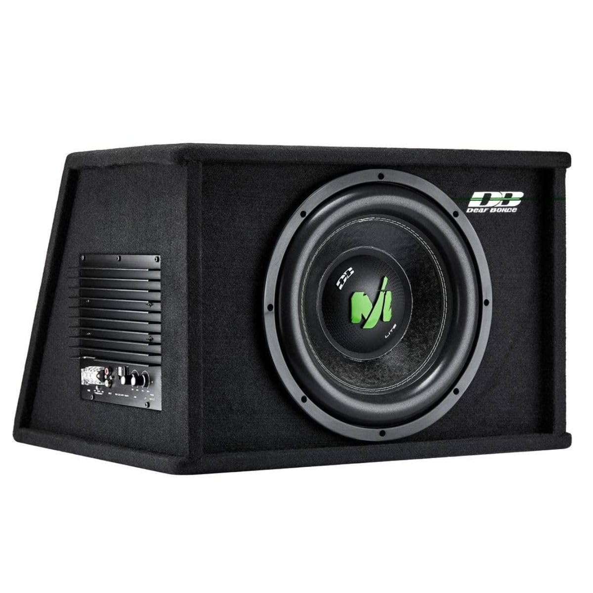 Deaf Bonce Machete Loaded Enclosure with Amplifier and 12" Subwoofer DB-ML-12A