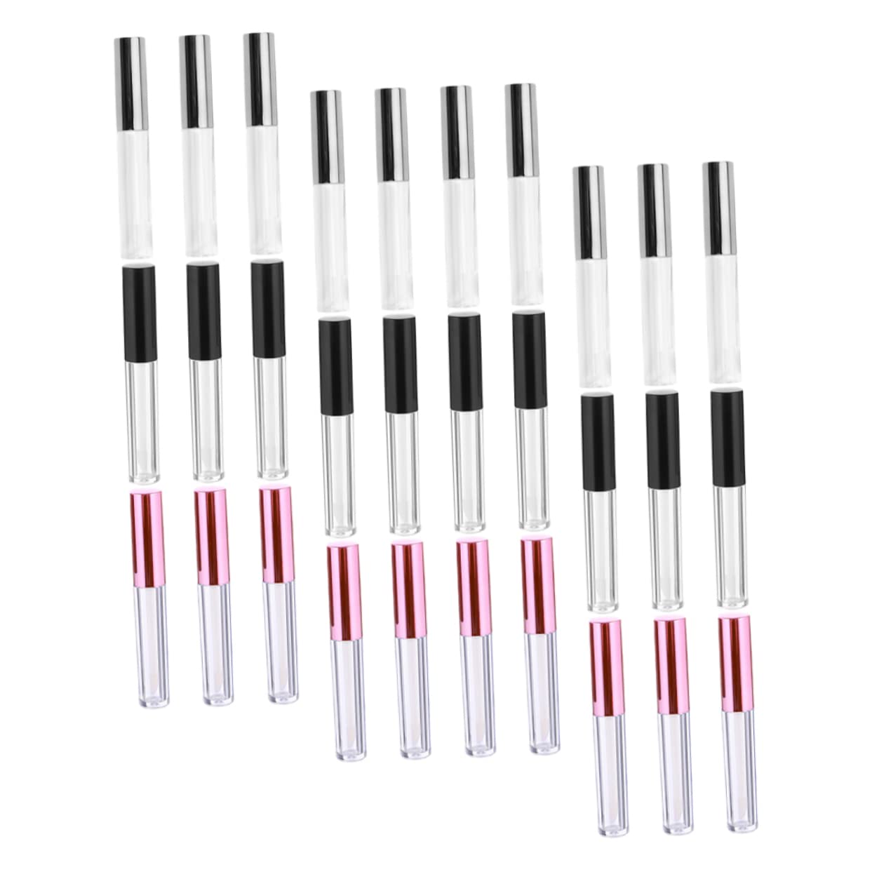 Tubo de Brillo de Labios Vacío 10ml Plástico 30 Piezas