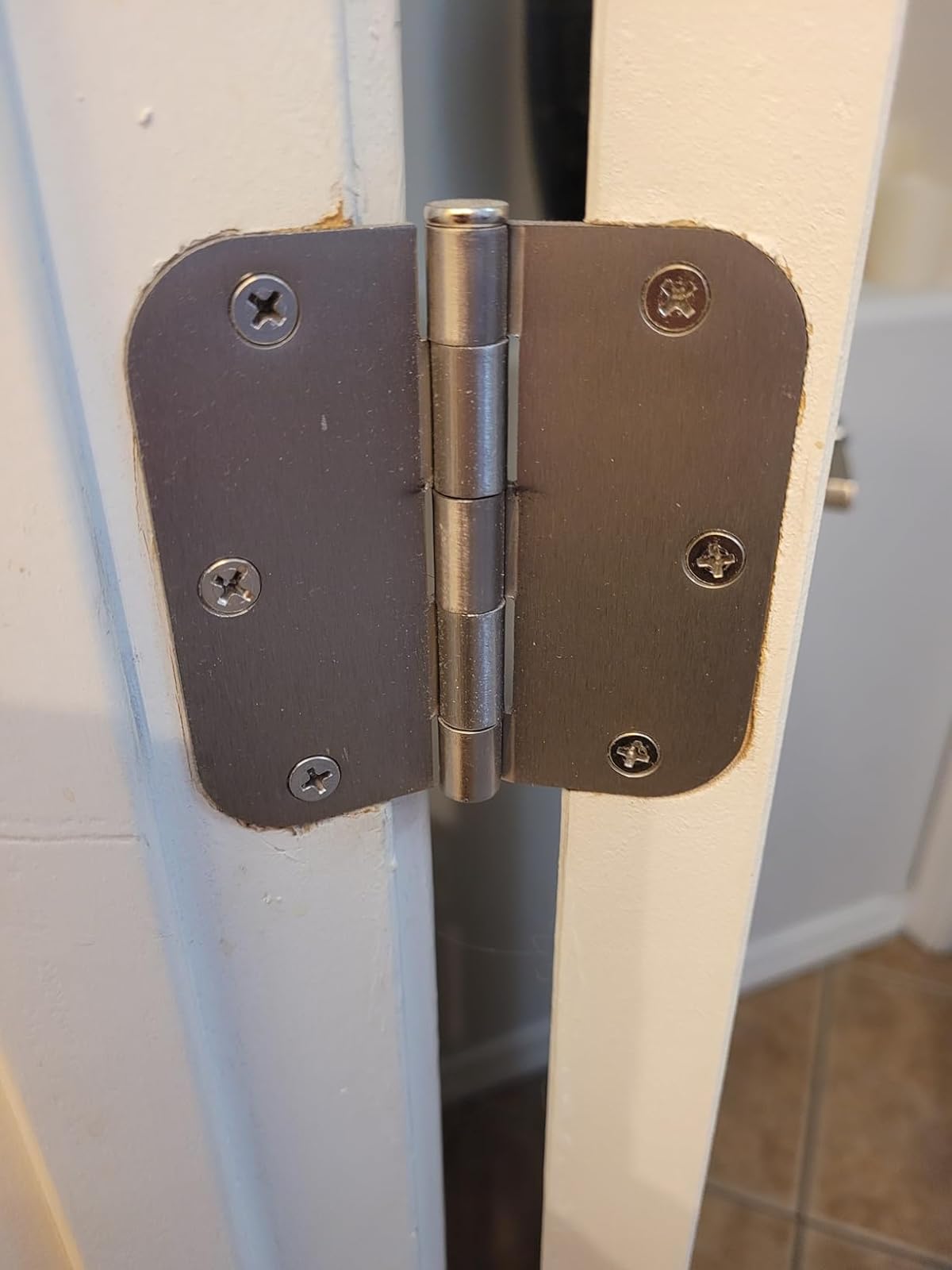 3.5" Door Hinges, 5/8" Radius photo review