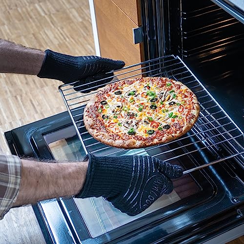 Grillhandschuhe AMZBBQ Premium mit Hitzeschutz bis 500 Grad
