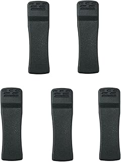 5Pcs NTN8460 NTN8460A Belt Clip for XTS3000 XTS3500 XTS5000 XTS4250 APX 6000 APX 6000XE APX 7000 APX 8000 Walkie Talkie Black