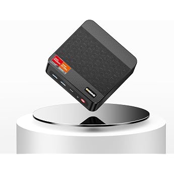 BOSGAME P3 PLUS Mini PC Ryzen 7 7840HS 32GB DDR5 4800Mhz 1TB M.2 NVMe PCIe 4.0 SSD Mini PC Windows 11 Radeon 780M RYZEN AI En