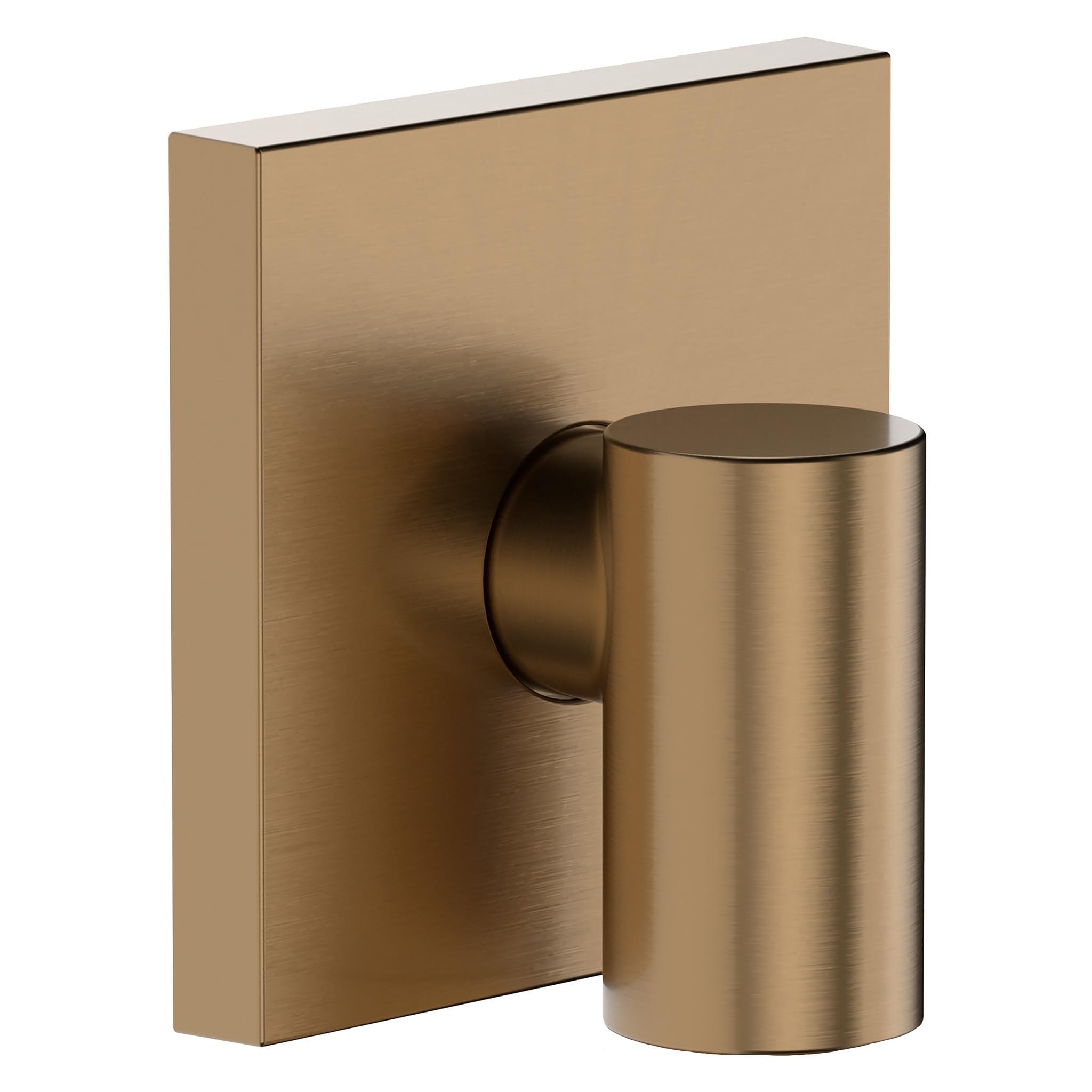 hansgrohe FixFit Fine E - Coude de raccordement douche, Raccord de tuyau avec clapet anti-retour, Coude de raccordement mural universel, Bronze brossé, 28883140