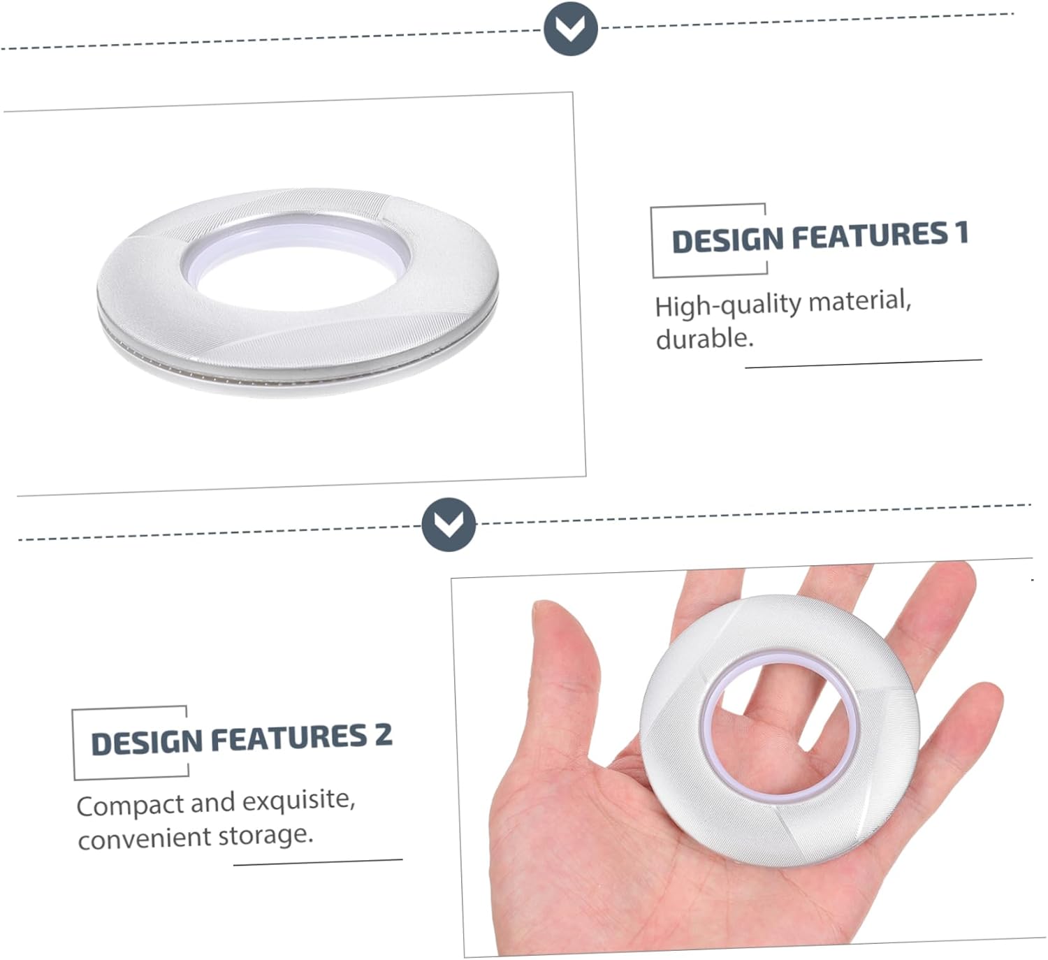 80 Pcs Self-Locking Curtain Perforated Rings Noise-Reducing Plastic Curtain Buckle Accessories for Roman Shades for Home Window Drapery