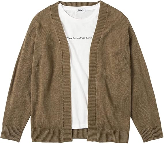 Amazon 長袖tシャツ カーディガン アンサンブル キッズ ボタンレスカーデアンサンブル 子供 男の子 女の子 ボーイズ ガールズ Mh617 802 ブラウン 1cm カーディガン ボレロ 通販 Amazon 長袖tシャツ カーディガン アンサンブル キッズ ボタンレスカーデアンサンブル 子供 男の子 女の子 ボーイズ ガールズ Mh617 802 ブラウン 1cm カーディガン ボレロ 通販