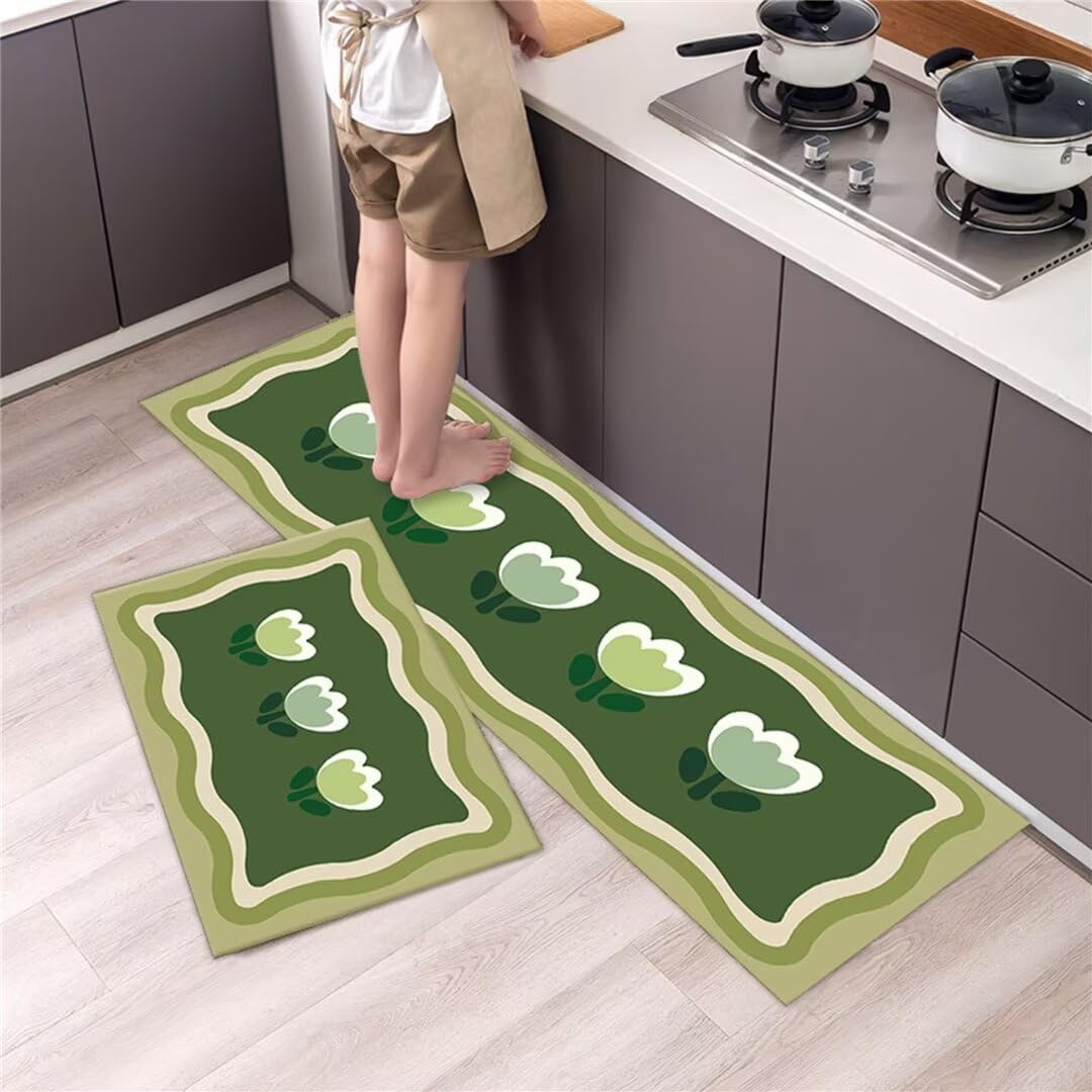 Alfombra cocina de secado rápido que soluciona los problemas de humedad en el suelo