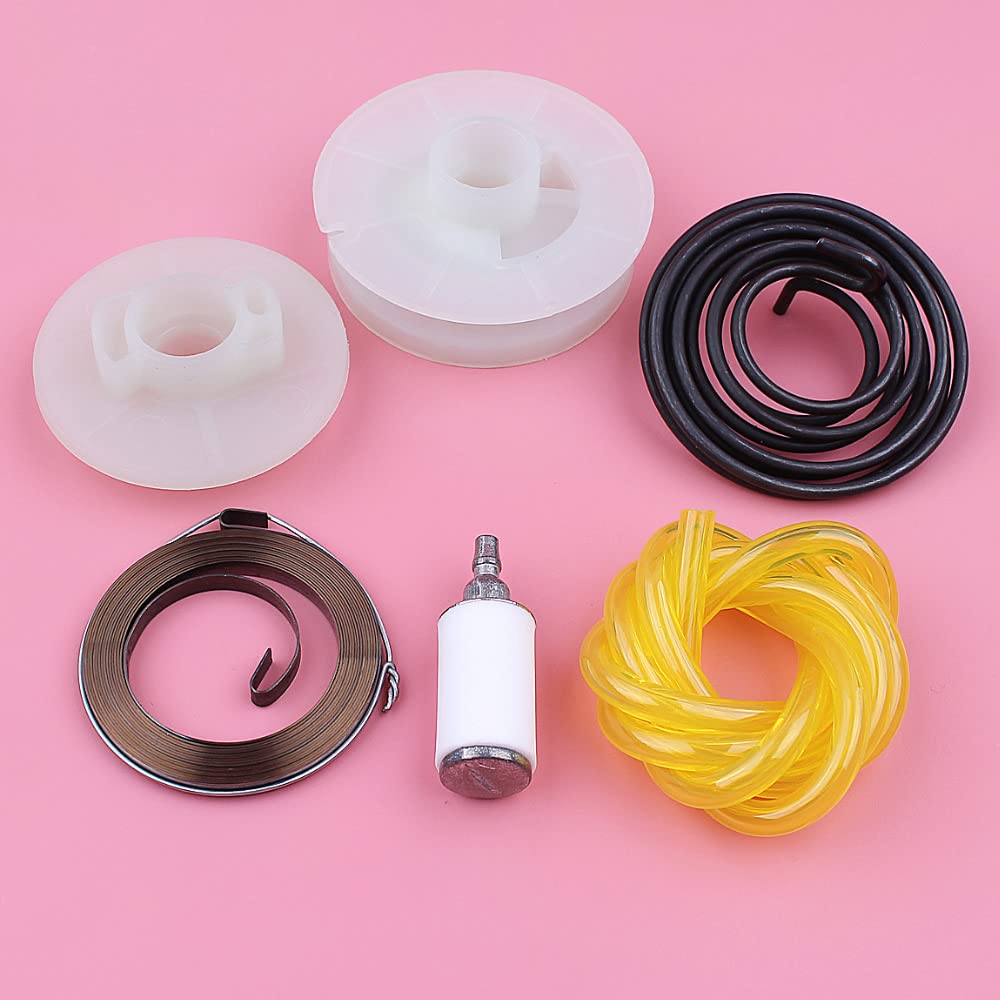 Ressort poulie démarreur et kit tuyau filtre carburant haute durabilité 128LD 128R