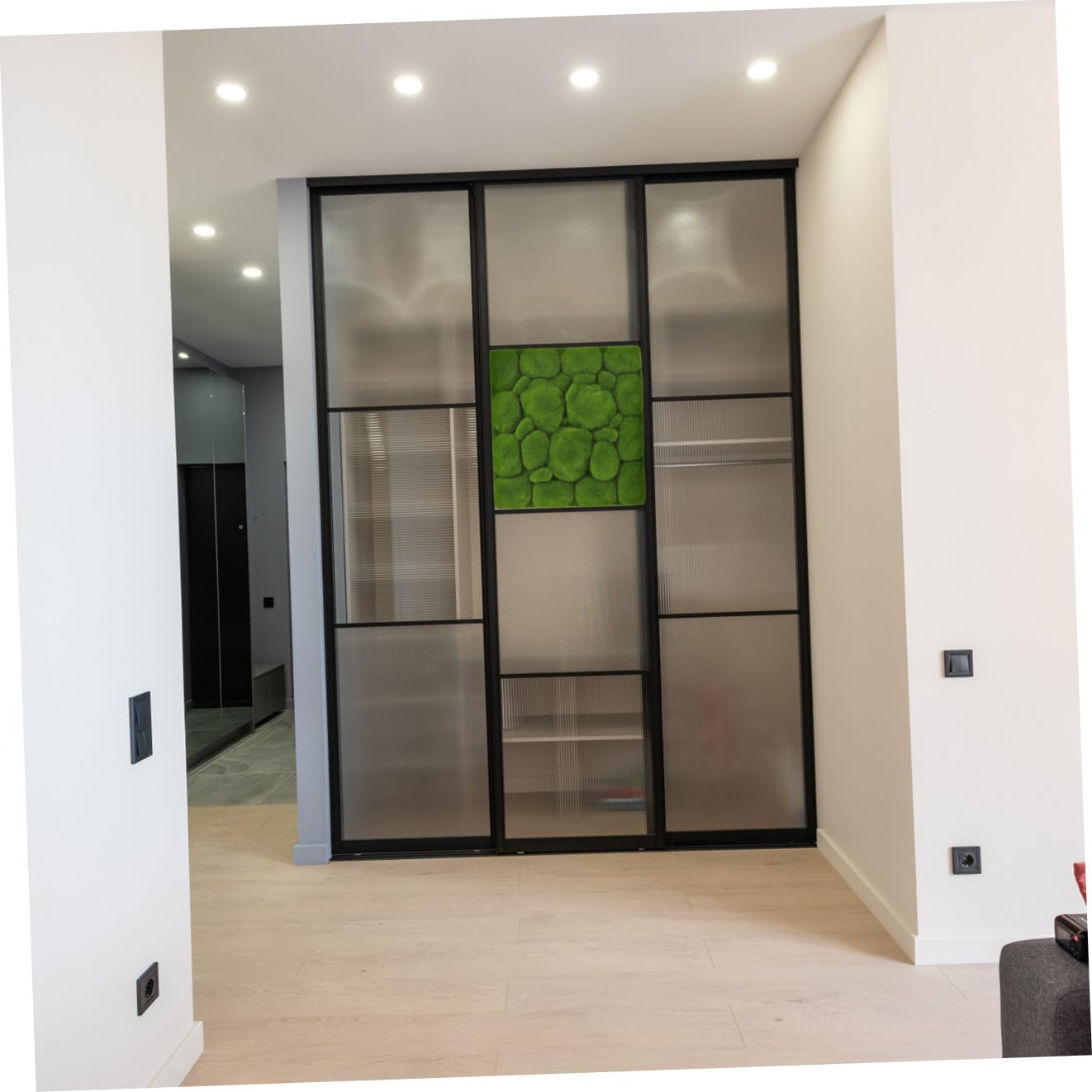 Toyvian 3 Stück Künstliches Moos Wandpaneel Schaumstoffbasiert Langlebig und Pflegeleicht DIY Wanddeko für Wohnzimmer Büro Hochzeit Passend zu Modernen Skandinavischen und Landhaus-stilen