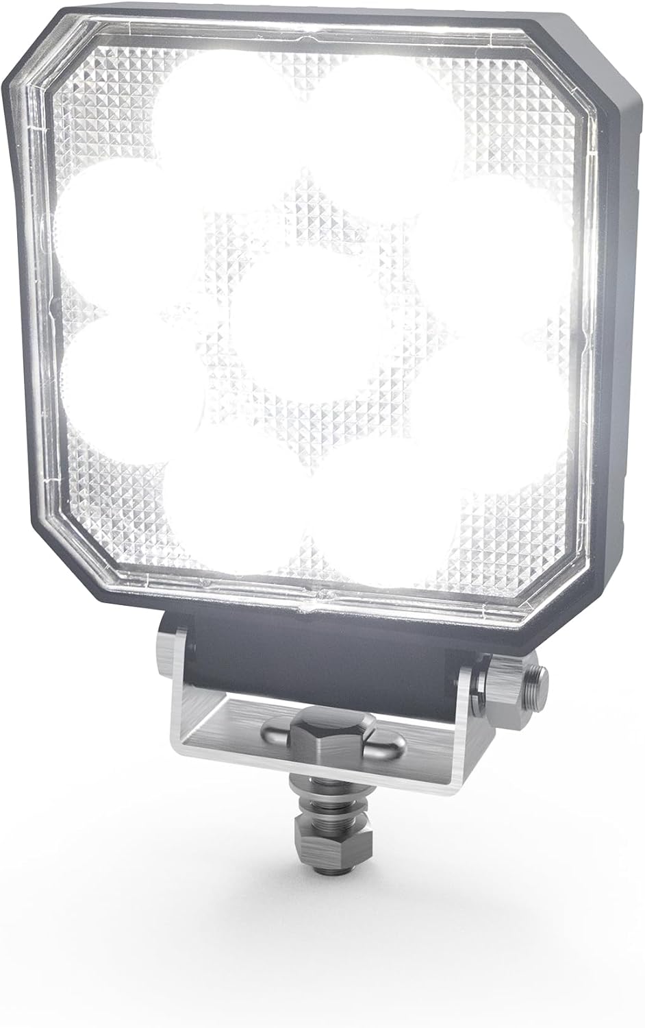 ECCO EW2421W Worklamp: LED (16), Flood Beam, Square, 12-24V