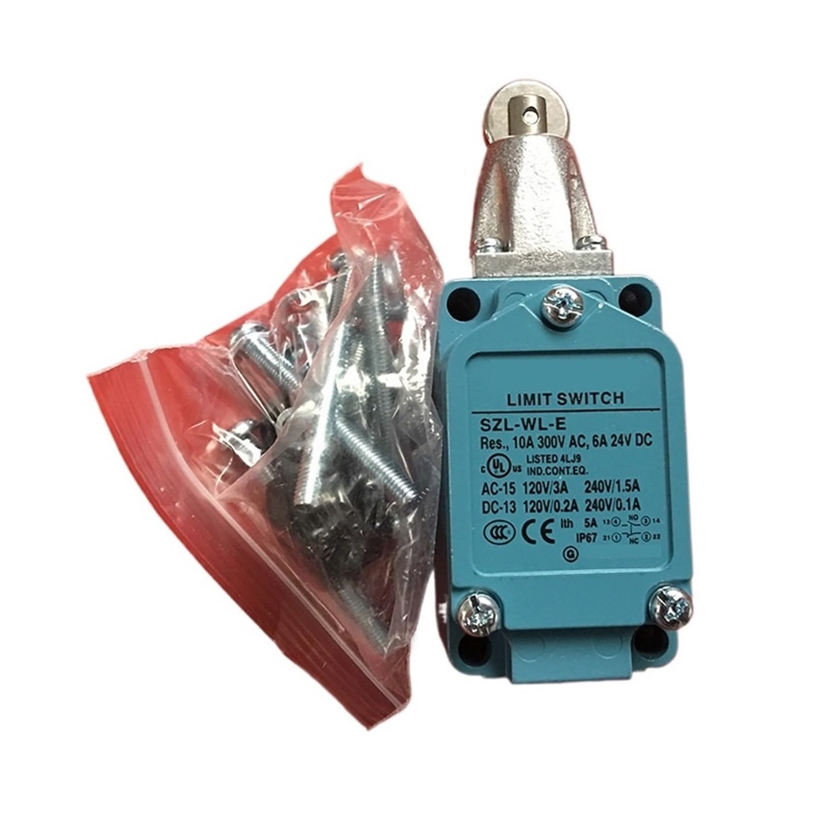 Limit Switch SZL-WL-E avec levier à galet étanche IP67 haute précision