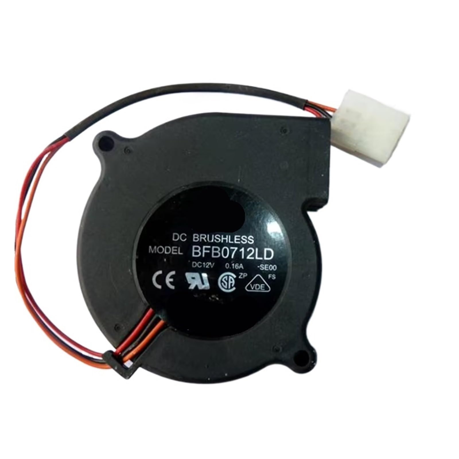 UITGVDQAT BFB0712LD SE00 Server Cooling Fan DC 12V 0.16A 70x70x20mm 3-wire