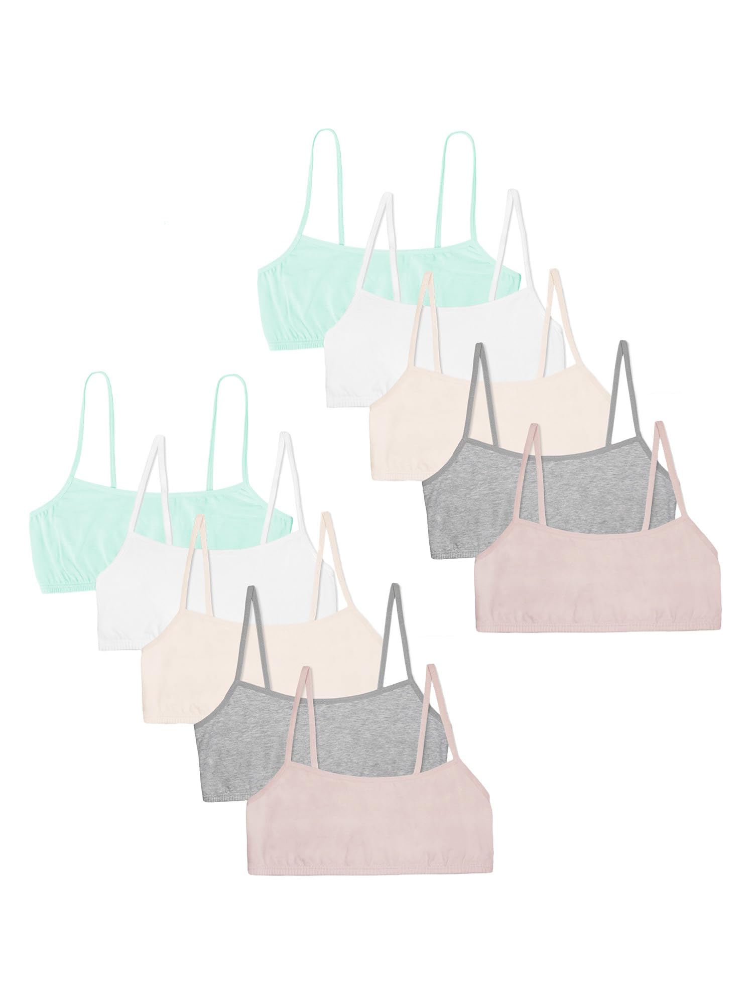 Fruit of the Loom Girl's Training Bra Value Pack
