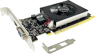 QTHREE GEFORCE GT 710 Low Profile Video Graphics Card,VGA,HDMI,2GB DDR3 64Bits,Small Form Factor GPU Support DirectX12 OpenGL4.6, HDCP, Low Power