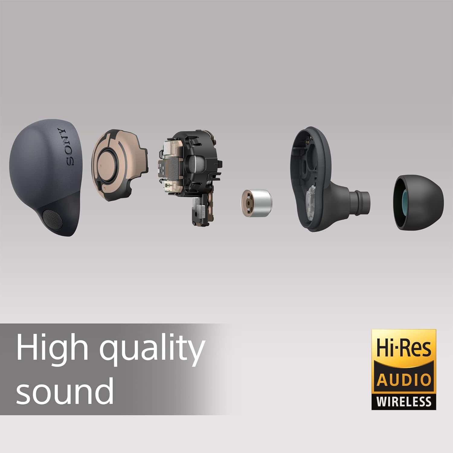 Sony WF-LS900 Écouteurs Bluetooth sans Fil à réduction du Bruit - Connexion Bluetooth Multipoint - Ultra Compact et Ultra léger (Reconditionné)