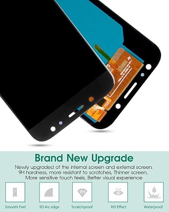 for Samsung J7 Pro LCD Screen Replacement SM-J730G/DS,Galaxy J730F J730G J730GM J730DS AMOLED LCD Display Screen and Touch Screen Digitizer Panel Repair Parts Assembly Black
