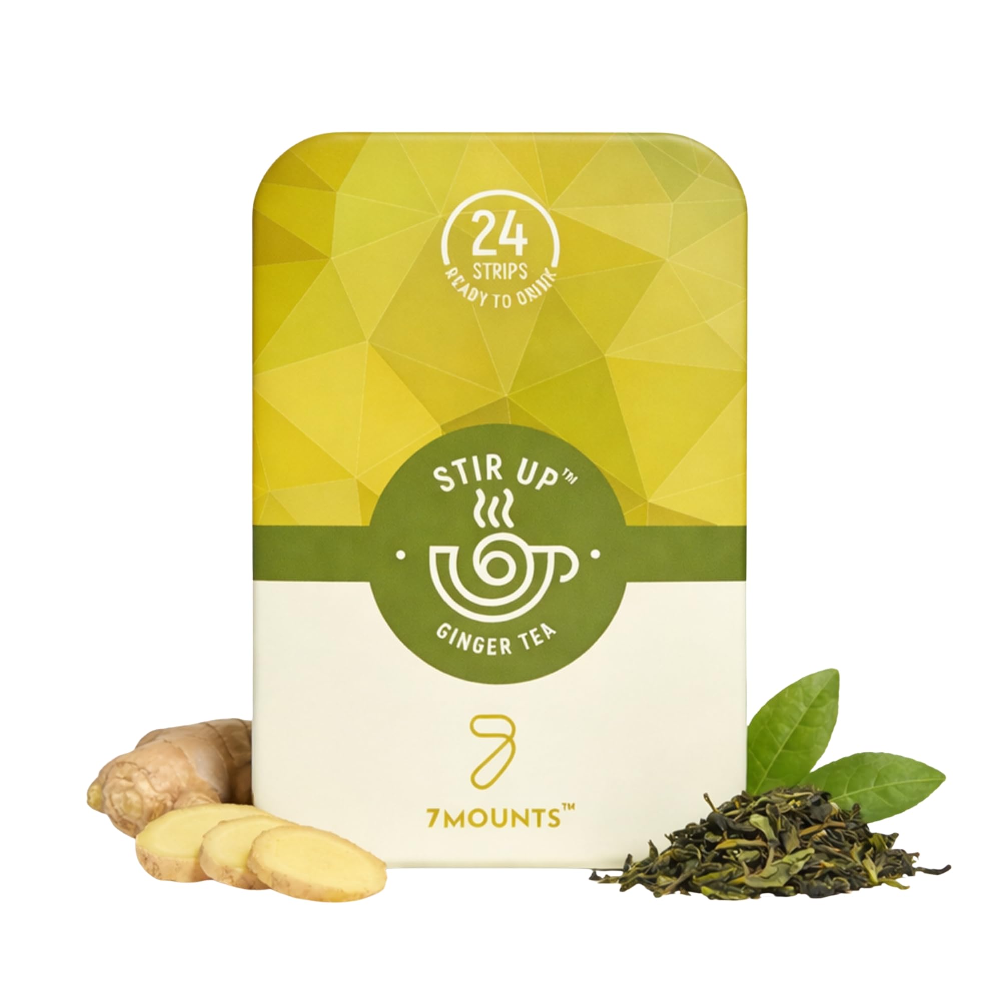 Black Tea Oral Strips – Ginger Flavor | Instant Dissolving Tea Strips | dissolving in Hot Water Tea Experience for Travel & Daily-image-30