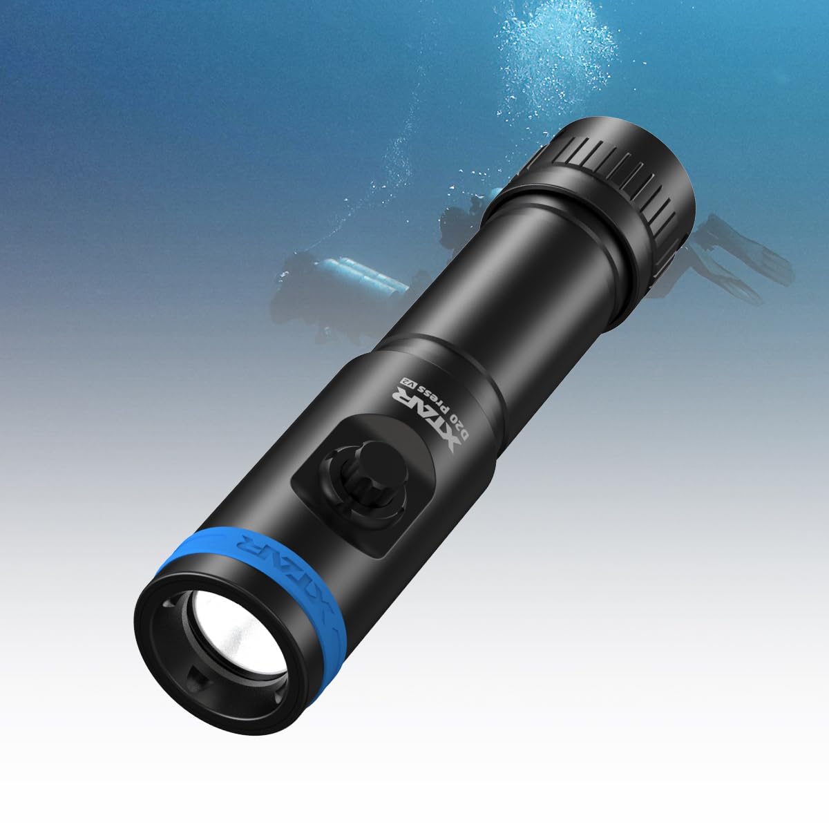 Amazon.co.jp: XTAR D20 Press ダイビングライト 1200ルーメン 水中