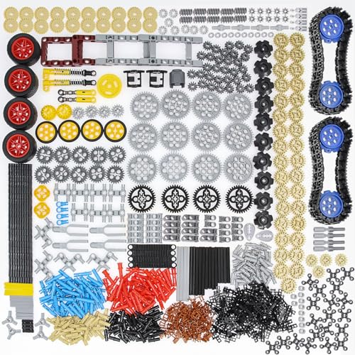 854pcs Technic Parts Compatible with Major Brand Accessories kit for MOC