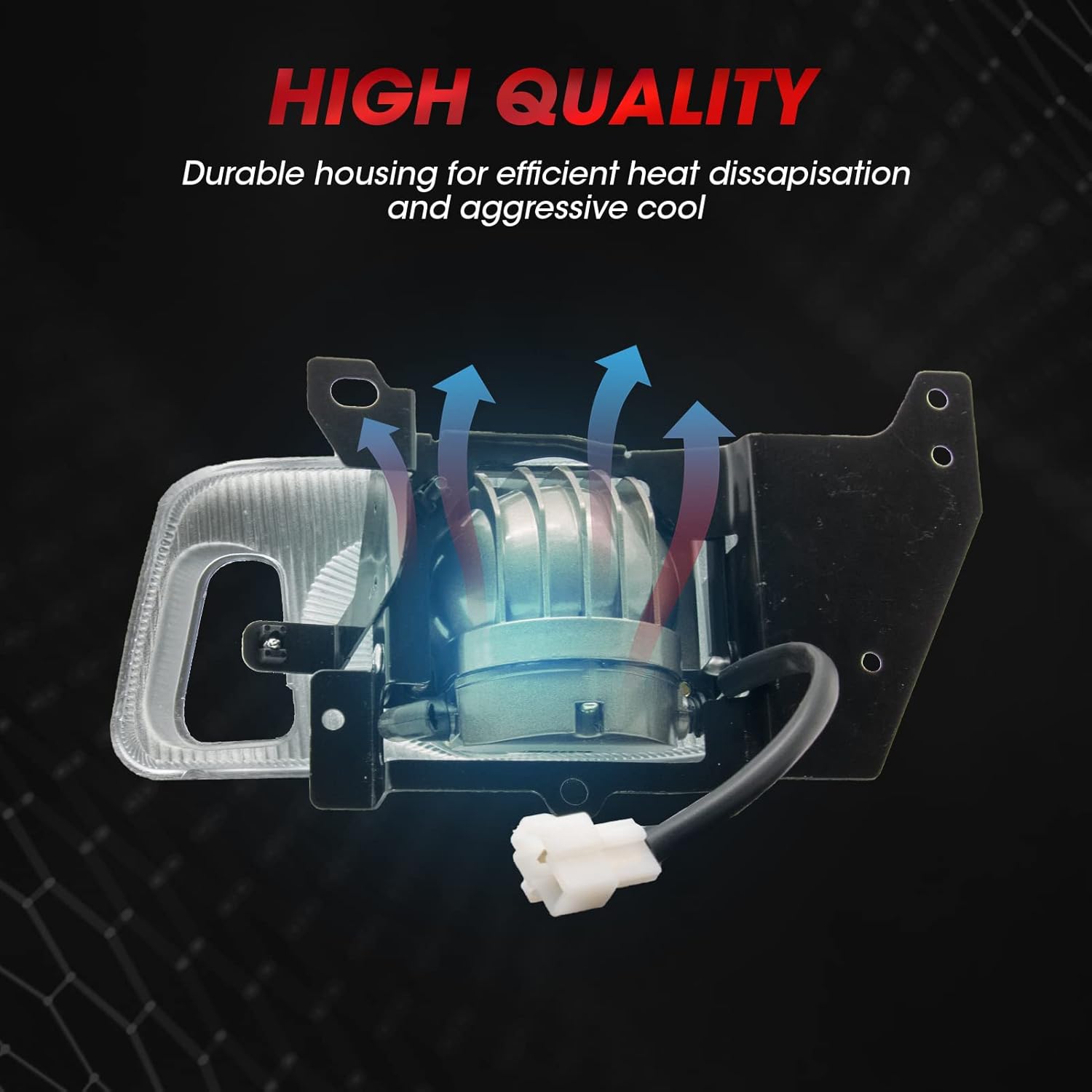 Fog Lights Assembly Replacement For 1992 1993 1994 1995 Honda Civic H3 Bulb Switch And Wiring Kit